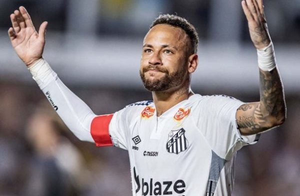Neymar, atacante do Santos (foto: Raul Baretta/ Santos FC)