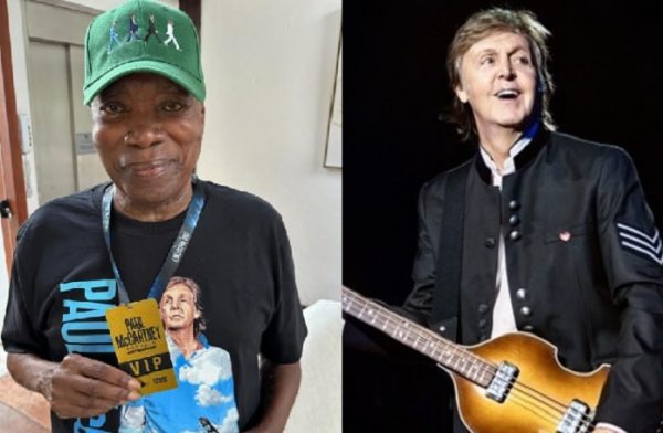 Milton Nascimento é aclamado pelo público no show de Paul McCartney em Belo Horizonte