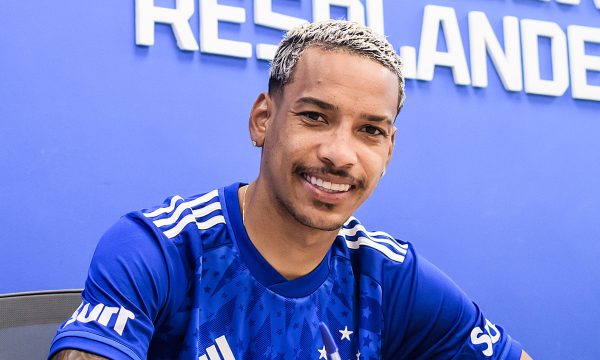 Matheus Pereira no Cruzeiro (foto: Divulgao/Cruzeiro)