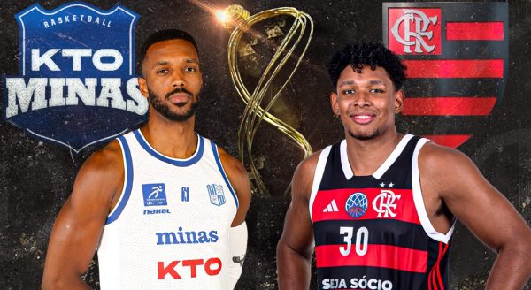 Minas e Flamengo (foto: Divulgao/NBB)