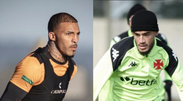 Jogadores das equipes (foto: enzobinotto / OFEC - Matheus Lima / Vasco)