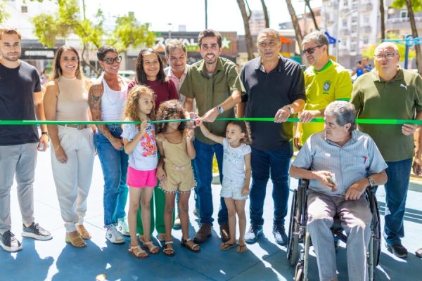 Prefeitura de Ipatinga entrega  obras de modernização da  Praça João Teófilo Pereira