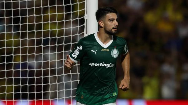 Flaco Lpez, jogador do Palmeiras (foto: Cesar Greco/Palmeiras)