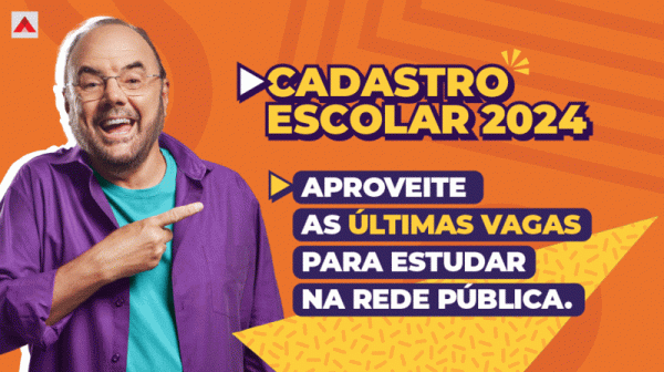 Período de inscrições para as vagas remanescentes na rede estadual de ensino começa nesta segunda-feira (22/1)