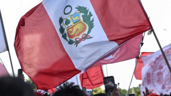 Bandeira do Peru - Copa Amrica (foto: Reproduo/Conmebol)