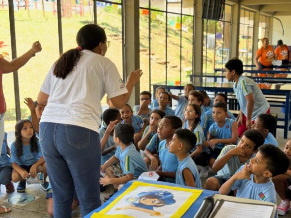 Projeto “VISA na Escola” é retomado com ação educativa para crianças em Ipatinga