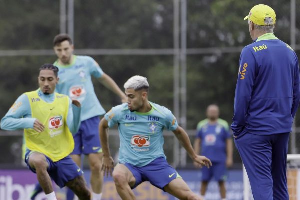 Treino da Seleo (foto: rafaelribeirorio I CBF)