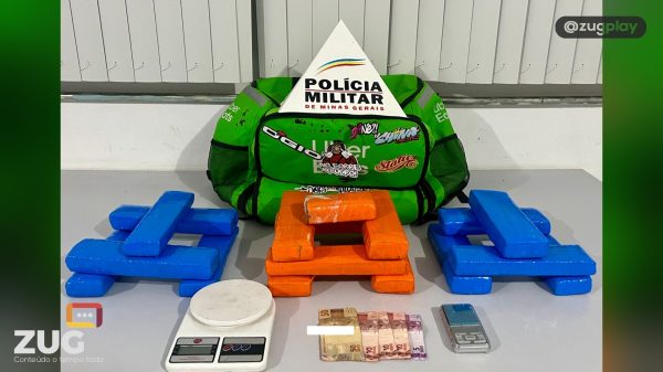 Cerca de 20 Kg de entorpecentes são apreendidos pela PM e dois indivíduos presos em flagrante