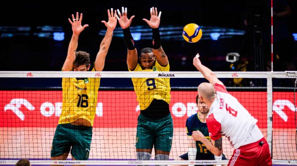 Vôlei: Brasil repete 2023 e é eliminado nas quartas da VNL pela Polônia