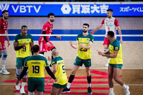 Vôlei: Brasil volta a vencer na Liga das Nações masculina