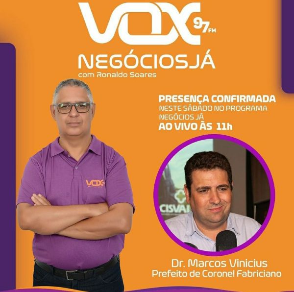 Live VOX NEGÓCIOS JÁ – 20-05-23