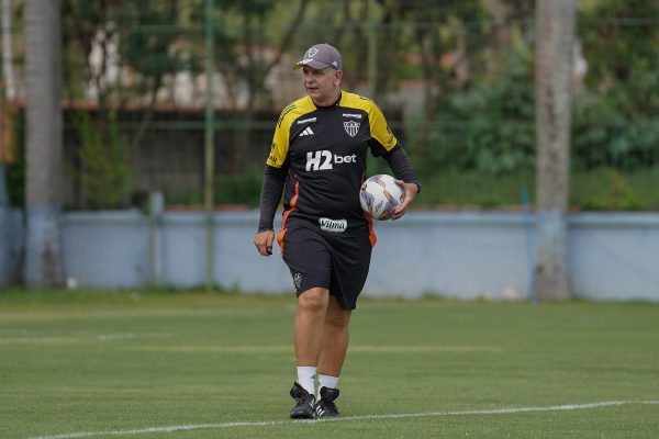 Guilherme Dalla Da, tcnico do sub-20 do Atltico (foto: Daniela Veiga / Atltico)