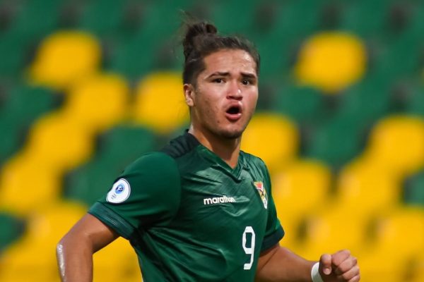 Diego Prez, atacante boliviano contratado pelo Atltico (foto: Divulgao / Seleo Boliviana )
