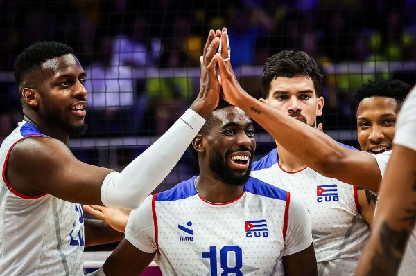 Miguel Lpez, jogador da Seleo de Cuba de Vlei (foto: Divulgao/FIVB)