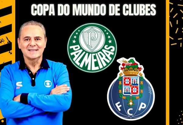 Luis Roberto narrou Palmeiras x Porto (foto: Reproduo/Instagram)