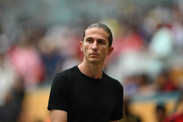 Filipe Lus, tcnico do Flamengo (foto: PATRICIA DE MELO MOREIRA/AFP)