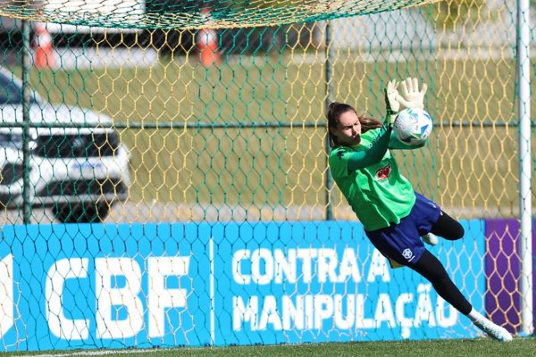 Goleira do Brasil (foto: Divulgao/CBF)