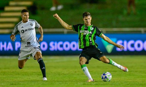 Al, em jogo entre Amrica e Atltico pelo Brasileiro (foto: Mouro Panda/Amrica)