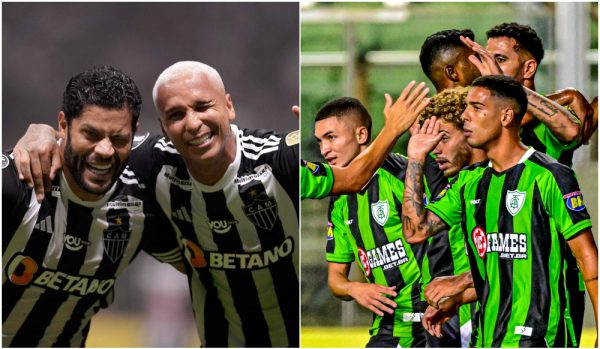 Atltico e Amrica faro clssico pelo Campeonato Mineiro (foto: Montagem com imagens de Douglas Magno/AFP e Mouro Panda/Amrica)