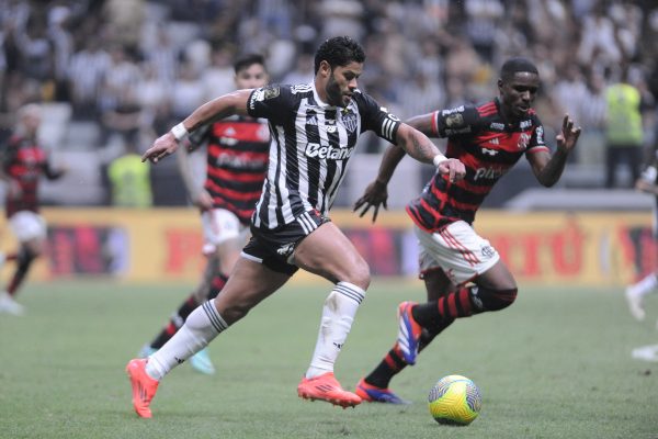 Atltico e Flamengo se enfrentaro nas oitavas de final da Copa do Brasil de 2025 (foto: Alexandre Guzanshe/EM/DA.Press)