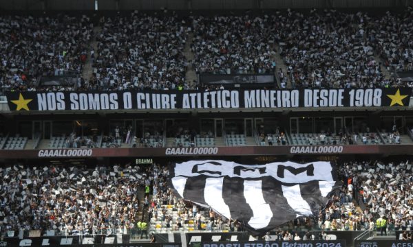 Torcedores do Atltico na Arena MRV (foto: Gladyston Rodrigues/EM/D.A)