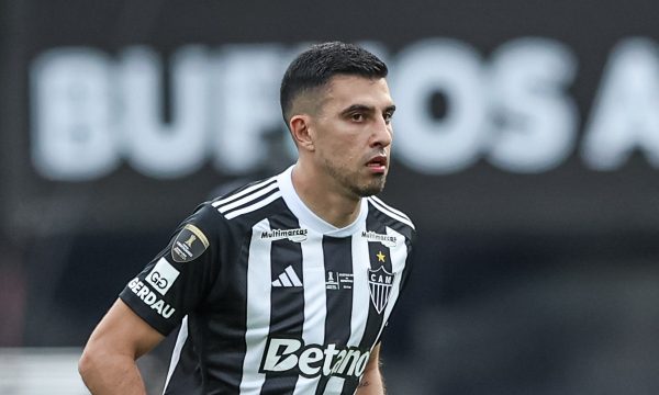 Battaglia em jogo pelo Atltico (foto: Pedro Souza/Atltico)