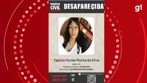 Polícia Civil procura adolescente de 15 anos que desapareceu em Governador Valadares | Vales de Minas Gerais