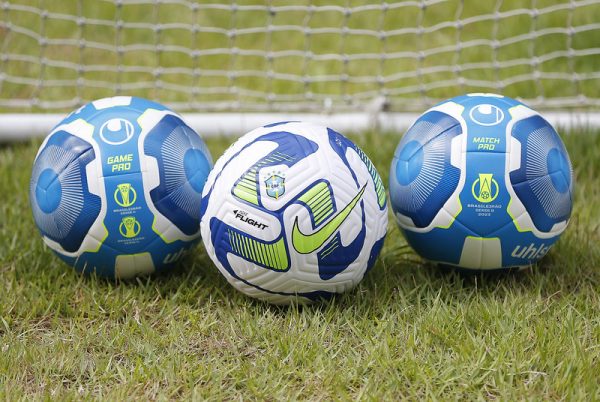 Bolas oficiais das quatro divises do Campeonato Brasileiro (foto: Rafael Ribeiro / CBF)