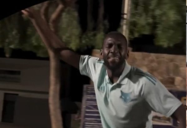 Em vdeo publicado no Instagram, Bolasie comemora vitria do Cruzeiro sobre o Flamengo (foto: Reproduo)