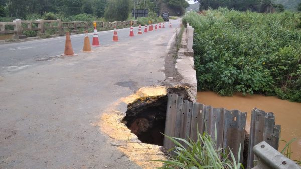 BR-381 será interditada para reparos em ponte neste sábado (18) em Jaguaraçu