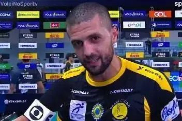 Bruno Canhoto do Praia faz desabafo emocionante após vitória na Superliga