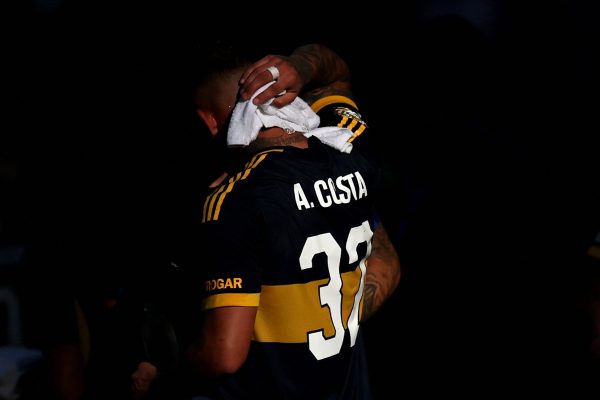 Jogador do Boca Juniors busca