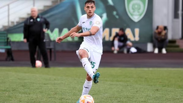 Camilo Reijers em ao pelo Akhmat Grozny, da Rssia (foto: Divulgao/Akhmat Grozny)