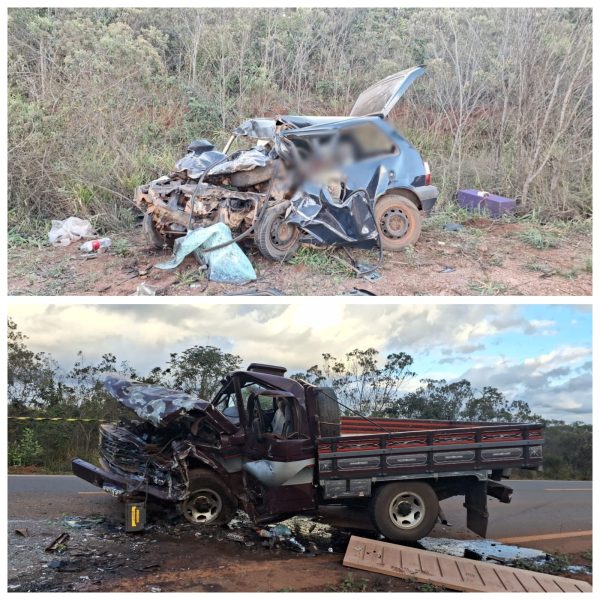 Casal e filha de 4 anos morrem após carro ser atingido por caminhonete na LMG-677, em Leme do Prado | Grande Minas