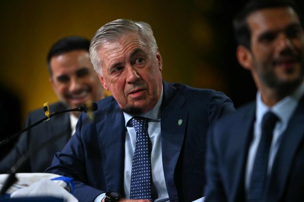 Tcnico Carlo Ancelotti (foto: Mauro Pimentel/AFP)