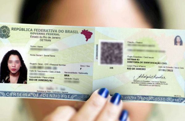 Campos sexo e nome social em carteira de identidade devem ter mudanças