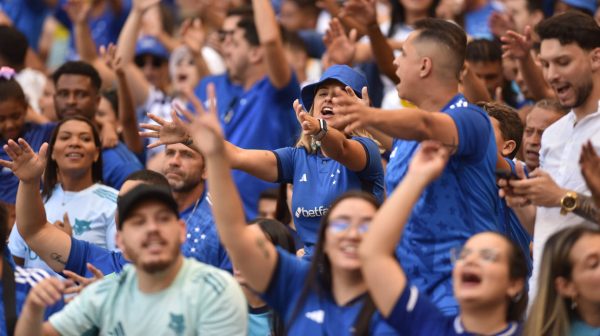 Torcedores do Cruzeiro no Mineiro (foto: Ramon Lisboa/EM/D.A Press)