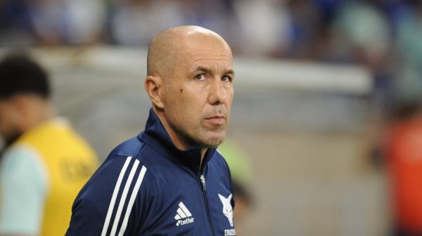 Leonardo Jardim, tcnico do Cruzeiro (foto: Alexandre Guzanshe/EM/D.A Press)