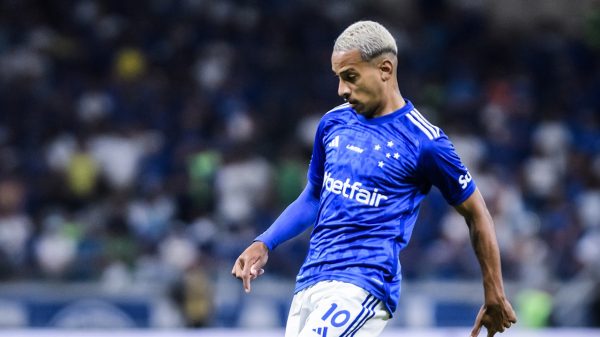 Matheus Pereira, meia-atacante do Cruzeiro (foto: Gustavo Aleixo/Cruzeiro)