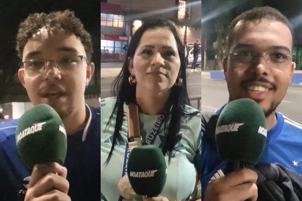 Torcedores do Cruzeiro no Mineiro para confronto com Unin, pela Sul-Americana (foto: Joo Victor Pena/No Ataque)