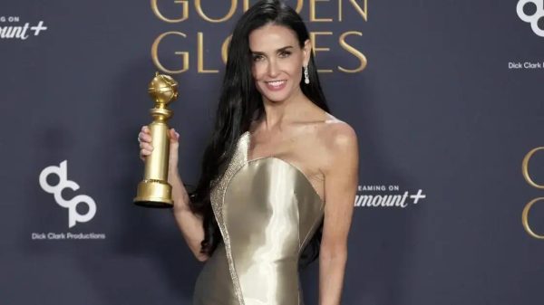 Demi Moore elogia Fernanda no Globo de Ouro