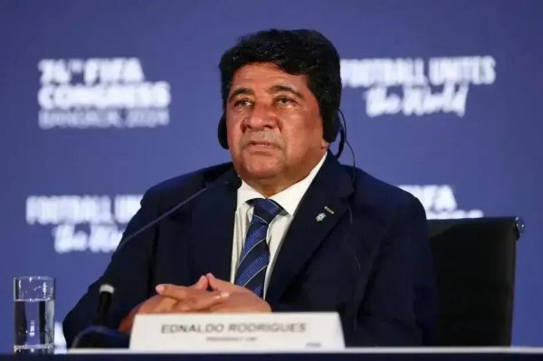 Desembargador determina afastamento de Ednaldo Rodrigues da presidência da CBF