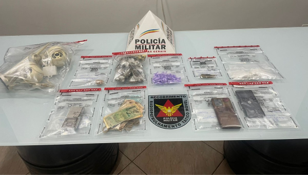 Casal é preso por tráfico após esconder drogas na casa da avó em Mathias Lobato | Vales de Minas Gerais