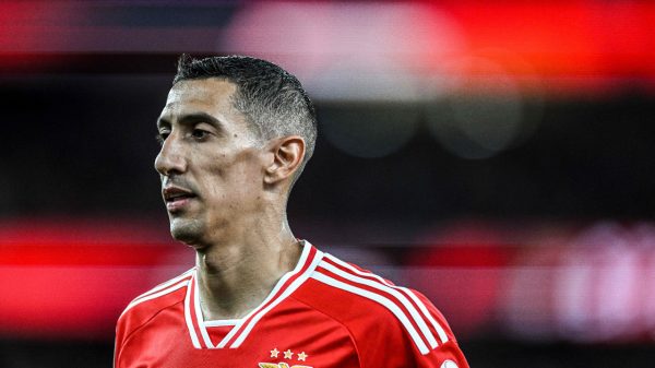 Di Mara joga pelo Benfica e pensa em retornar ao Rosario Central, da Argentina, no Meio do ano (foto: PATRICIA DE MELO MOREIRA/AFP)