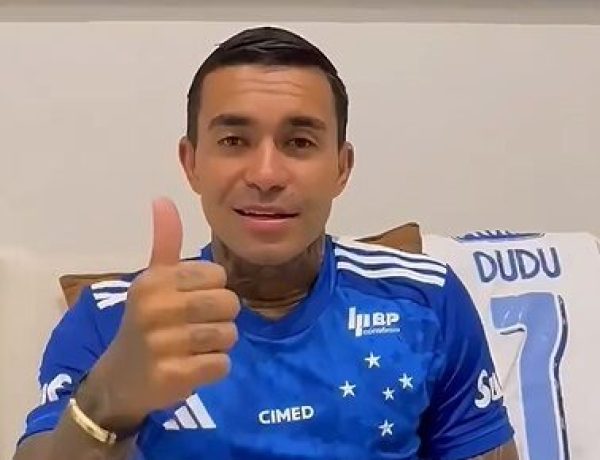 Dudu, novo atacante do Cruzeiro (foto: Reproduo)