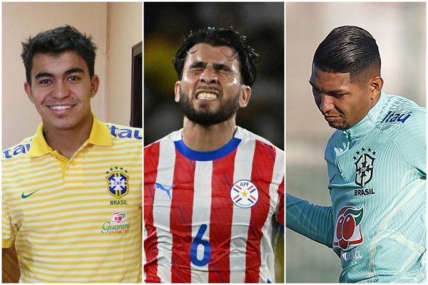 Dudu, Alonso e Rony foram convocados por selees (foto: Luis ACOSTA / AFP e Rafael Ribeiro/CBF)