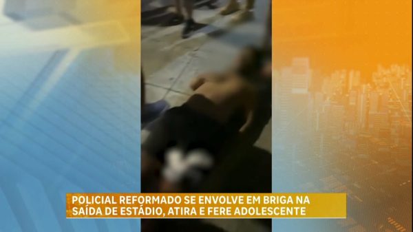 Policial reformado se envolve em briga na saída de estádio, atira e fere adolescente - Minas Gerais