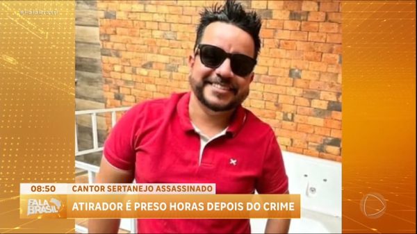 Polícia prende suspeito de assassinar cantor sertanejo em SP