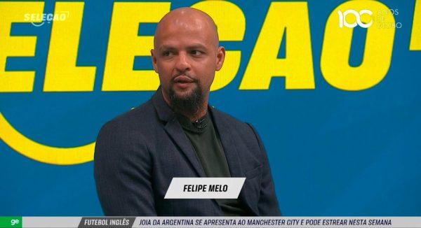 Felipe Melo, comentarista (foto: Reproduo)