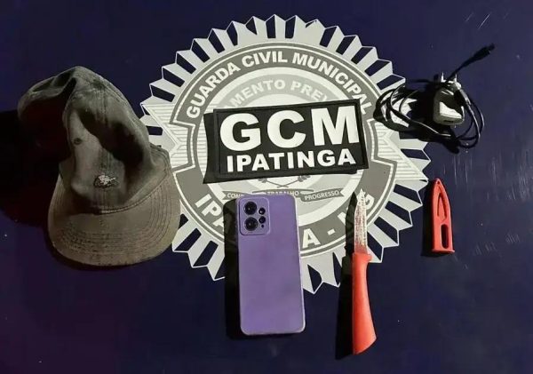 Guarda Civil Municipal detém assaltante em Ipatinga durante ação no Parque Ipanema
